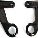 Motorcycle Fairing Support Bracket Front Fairing Support Kit compatiable for Harley Road Glide Ultra FLTRU, Custom FLTRX 2010-2013 (Black)