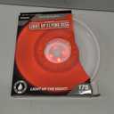 GoSports Ultimate Light Up Flying Disc - 175 grams with 4 LEDs - Multi, Red, or Blue