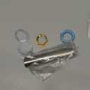 uxcell 6" Faucet Mount Extension Shank Stainless Steel Threaded Pipe Lengthen Mounting Shank Lengthen Fixed High Foot with Nut and Gasket 1PCS