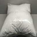 Goose Feather Down Fiber Pillows Standard Size Set of 2, Luxury 3-Chamber Pillows with Soft & Down-Proof Cover, Fluffy Plush Hotel Bed Pillows for Side, Back & Stomach Sleepers, 20"x26"