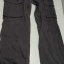 Moosehill Women's-Cargo-Hiking-Pants-High-Waisted Wide Leg Water Resistance Lightweight Stretch for Work Casual Outdoor, Size 8/M