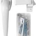 Wright Products - Villa Pull Handle for Screen and Storm Doors, White (Regular)