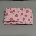 Cell Phone Purse Crossbody Bags for Women - Cute Design Leather Cellphone Bag Small Cross Body Bags Wallet Purses Trendy Aesthetic Pouch for iPhone with Adjustable Strap, Strawberry