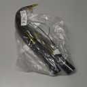 Beistle Plastic Metallic Black And Gold Spray Centerpieces For Happy New Year Decorations, Awards Night Tableware, Birthday Party Supplies, (Pack of 2) 19"