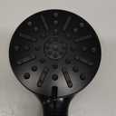 Delta 6-Setting In2ition 2-in-1 Dual Shower Head with Handheld High Pressure ProClean Spray, Matte Black Detachable Shower Head with Hose, 1.75 GPM Flow Rate, Matte Black 75655BL