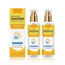 Hair & Scalp Sunscreen Spray SPF 30 | Broad Spectrum UV Blocker for Color-Treated Hair, Weightless Non-Greasy Formula with Coconut Oil, Prevents Color Fade & Dryness, Beach & Pool Essential (2)