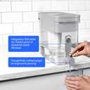 Culligan with ZeroWater Technology 22-Cup Water Filter Dispenser Includes 5-Stage Advanced Water Filter, Certified to Reduce Lead, Total PFAS (Forever Chemicals), Mercury, Fluoride, and Chlorine