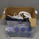 SereneLife Portable Spa Bubble Bath Massager - Waterproof Non-Slip Mat with Suction Cup Bottom, Motorized Air Pump and Adjustable Bubble Settings, Remote Control Included, 47" x 14"