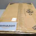 COMHOMA Adjustable Overbed Bedside Table with Lockable Wheels, Pneumatic Mobile Standing Laptop Desk, Small Standing Desk Portable Rolling Overbed Table Hospital Home Use(28" W x 16" D, White)