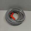RIDGE WASHER Pressure Washer Hose 50 Feet X 3/8 Inch for Hot and Cold Water, with M22 14 mm to 3/8 Inch Quick Connect, 4000 PSI
