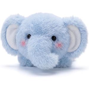 YUKOUQIAN Elephant Stuffed Animal Cute Plush Doll Toy 7 inch for Girls Boys Christmas (pa Elephant)