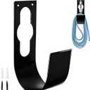 SupKing Hose Holder Wall Mount,Heavy Duty Garden Hose Hanger Reel Metal Hose Hooks Fit to100ft Expandable Watering Hose Storage