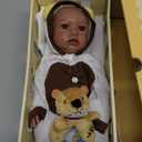 Reborn Baby Dolls Realistic Newborn Girl Doll Soft Silicone Vinyl Baby Dolls 