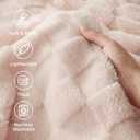 Bedsure GentleSoft Light Pink Twin XL Blanket for Bed - Super Soft Cozy Fleece Blankets for Kids, Cute Throws Dorm Room Essentials for Girls Teens Back to School, 66x90 Inches