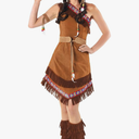 fun shack Native American Costume for Women, Warrior Princess Costume Large