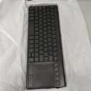 INFINMIND Wireless Bluetooth Touchpad Keyboard with 3-Device(1*USB,2*BT) Portable Computer Keyboard for Laptop,Tablet,Mac,Windows,Android,Chrome OS