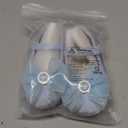 GINFIVE Toddler Girls Dress Shoes Little Girls Mary Janes Ballerina Flats Shoes Toddler (Gf373-blue)