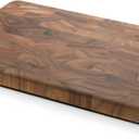 Ironwood Gourmet Large End Grain Prep Station Acacia Wood Cutting Board, 14 x 20-Inch, Brown