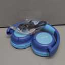 iClever BTH22 Kids Bluetooth Headphones, 60H Play Time, USB C Fast Charging, Bluetooth 5.4, AUX Cord,Safe Volume 74/85 dBA,Toddler Headphones for iPad/Tablet/Travel/School, Blue