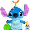 KIDS PREFERRED Disney Baby Lilo & Stitch - Stitch On The Go Activity Toy 12 Inches, Blue