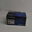 305X Toner Cartridges (with Chip) - 4 Pack High Yield Replacement for HP 305A Toner Cartridge CE410A, Works for Laserjet Pro 400 M451dn M451nw M475dn M475dw M451dw M375nw Series Printer | CE410X