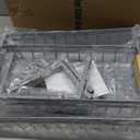 Kitstorack Under Sink Organizer, 2 Tier Under the Sink Storage, Slide out Pull out Cabinet Organizer Shelf, Metal Sliding Drawer for Kitchen Bathroom Pantry Closet Organization Rack, Grey, 2 Pack (Gray)