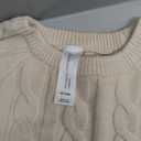 Modern Moments by Gerber Toddler Girls' Sweater and Wide Leg Pants Set, Oatmeal, 4T