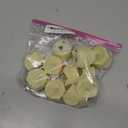 Homemory 12pcs Remote Timer LED Tea Lights Candles, 400+Hours Flickering Flameless Battery Votive Tealights for Tabletop Lighting, Centerpieces Decor, Holiday, Ivory Base (Remote Timer, Ivory Body, Warm White Glow)