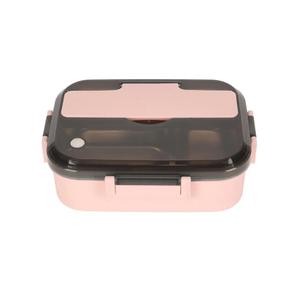 TOPINCN Lunch Box, 3 Compartments Hot Lunch Box Bentos Box Containers Steel Meal Holder with Chopsticks, Thermal Insulation Lunch Container (3 Compartment)