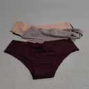 Women’s Seamless Underwear Soft Stretch Briefs Invisibles Hipster V Cut cheeky No Show Bikini Panties 5 pack S