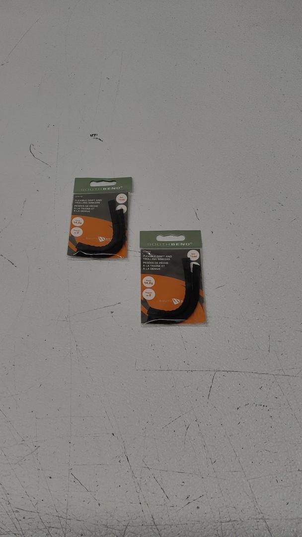 South Bend Flexible Drift and Trolling Sinkers, 1/2-Ounce 2 Pack