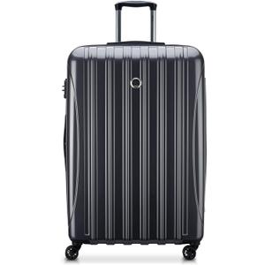 DELSEY PARIS Helium Aero Hardside Expandable Luggage with Spinner Wheels, Titanium, Checked-Large 28 Inch