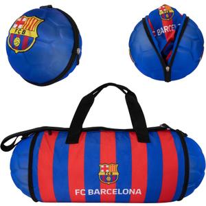 Official FC Barcelona Duffel Bag for Sports/Soccer  Foldable/Extendable