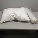 Vera Wang - King Size Sheets Set, Smooth & Crisp Cotton w/Textured Weave, Lightweight for Year Round Comfort- Bed Sheets with Matching Pillowcases & Fitted Sheet (Dobby Stripe White)