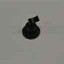 Kohler 975-BL Adjustable Wall-Mount Holder, Matte Black