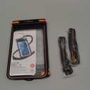 TORRAS 2 Pack IPX8 Waterproof Phone Pouch Floating, Underwater Screen Touchable, Waterproof Phone Case with Lanyard for iPhone 16 Pro Max 15 14 S25, Cell Phone Dry Bag Cruise Essentials 7.0", Black