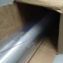 OstepDecor Round Clear Table Protector 48 Inch Thick Clear Table Cover Protector Round, Plastic Waterproof PVC Tablecloth, Vinyl Circle Table Top Protector for Dining Room, Coffee Tabletop