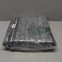 KIMODE Anti Fatigue Mats for Kitchen Floor 17"x47"+17"x29", Black Boho Kitchen Rugs Sets of 2, Cushioned Kitchen Floor Mats, Non Slip Standing Mats for Sink Laundry Office Desk