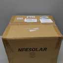 NFESOLAR Pond Waterfall Spillway Kit, Includes Waterfall Box, Filter Media, 1200GPH Water Pump and 10 FT Corrugated Tubing, for Ponds and Streams up to 3, 000 Gallons N4332