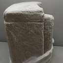 Kids Sofa, 2-in-1 Flip-Out Foam Couch with Soft Sherpa Cover, Cozy Play Lounge Chair, Grey (Medium)