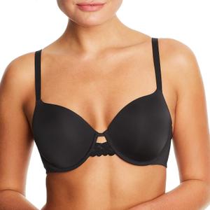 Maidenform Women's One Fab Fit Underwire Bra, Convertible Bra (34B, Black)