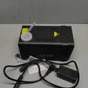 Fog Machine Smoke Machine, 18 LED Lights with 13 Colors, 600W and 2500CFM Fog, Wireless&Wired Remote control, Perfect for Wedding, Halloween, Party and Stage Effect (BLACK)