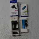 Lightweight Compact Power Bank for 1 Phone Charge 2600 mAh and FM Transmitter and Fast Charge Car Charger 12 Watt/2.4 Amp