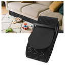 HOWDIA Adjustable Elastic Under Couch Blocker, 3" x 122" Sofa Stoppers for Kids & Pets Toys, Gap Barrier Couch Guards to Stop Things from Going Under Sofa, Bed & Furniture with Straight Legs
