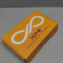 KOME Brown Highlight Synthetic Lace Front Wig,136 Short Straight Glueless Bob Wig for White Women Daily Use 10IN