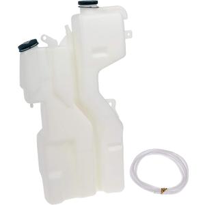 Dorman 603-574 Front Coolant And Washer Fluid Reservoir with Cap Assembly Compatible with Select Dodge/Mitsubishi/Ram Models