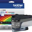 Brother Genuine LC406BK Standard Yield Black INKvestment Tank Ink Cartridge