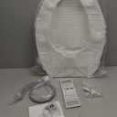 Delta 833004 Elongated Soft Close Bidet Seat with Manual Control Self-Cleaning Wand - White