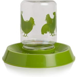 Lixit Feeder or Waterer for Chickens and Other Wildlife (64oz)