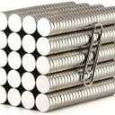 80pcs 8x2mm Industry Science Office Magnet DIY Art Building Scientific Magnetic Disc Craft Decorative Fridge Magnets